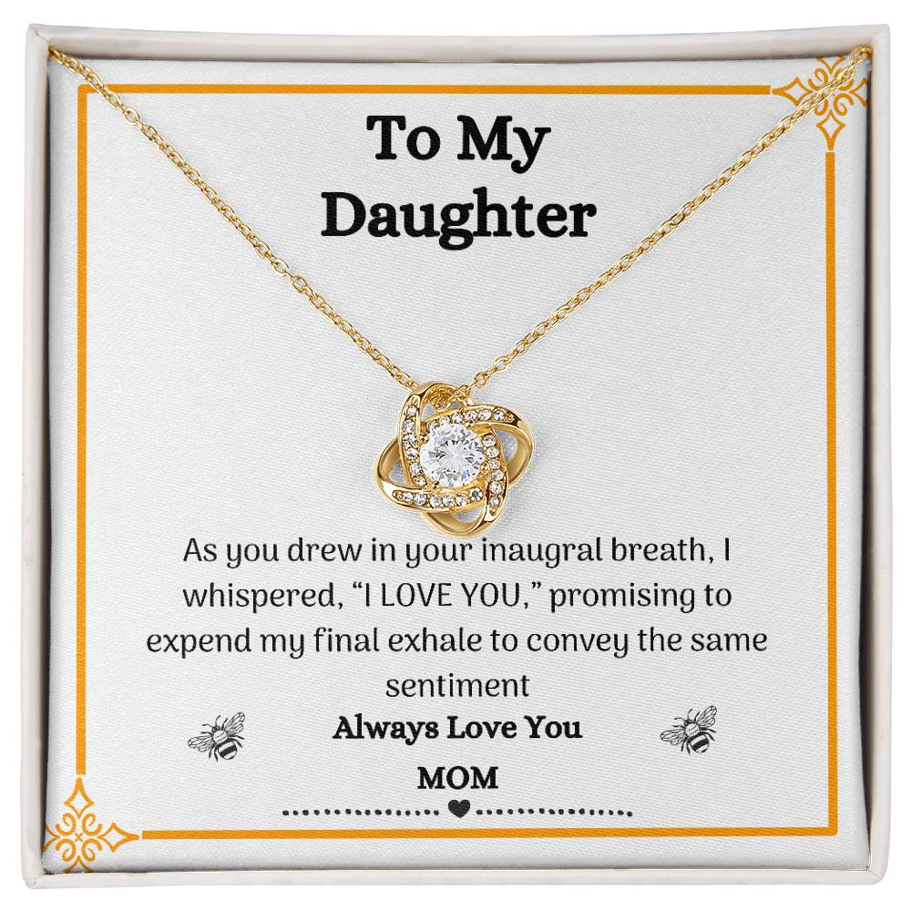 Unique Mother to Daughter Gift Necklace – Symbolizing Enduring Love