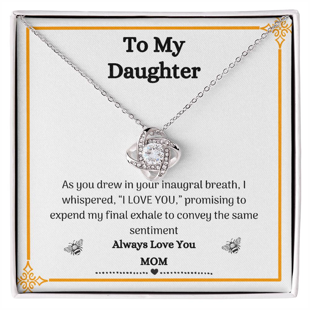 Unique Mother to Daughter Gift Necklace – Symbolizing Enduring Love