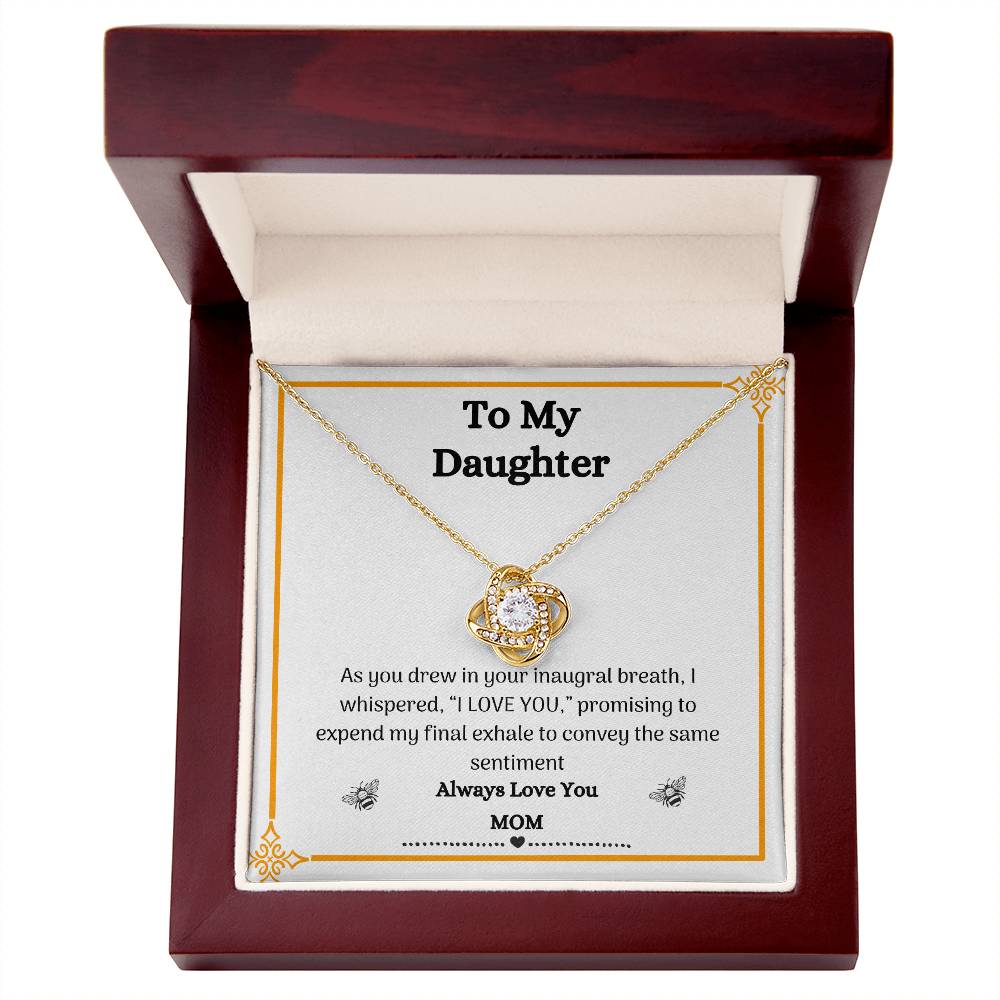Unique Mother to Daughter Gift Necklace – Symbolizing Enduring Love