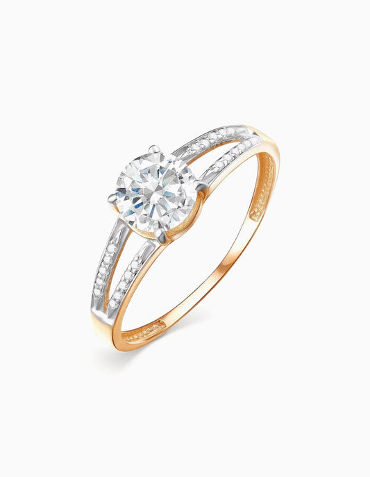 1.80 Ct. Cushion Halo Split Shank Diamond Ring