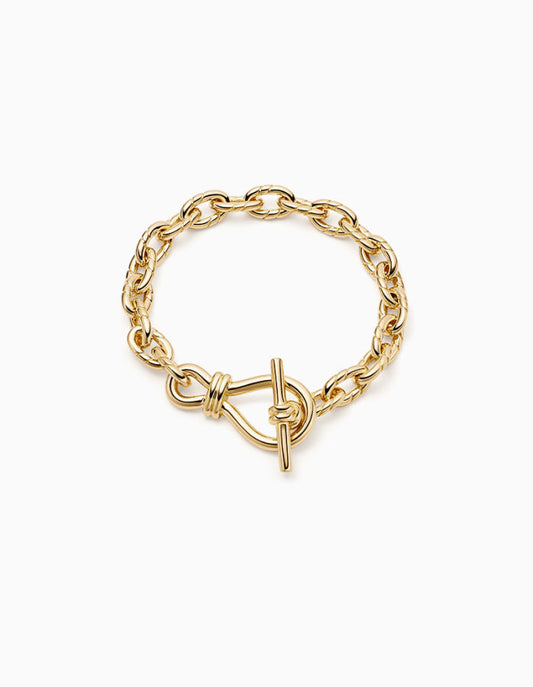 Lily Irregular Link Bracelet