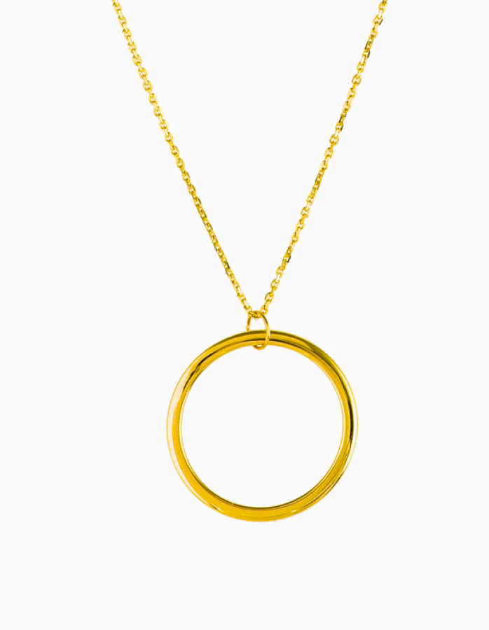 9 Ct. Ring Necklace