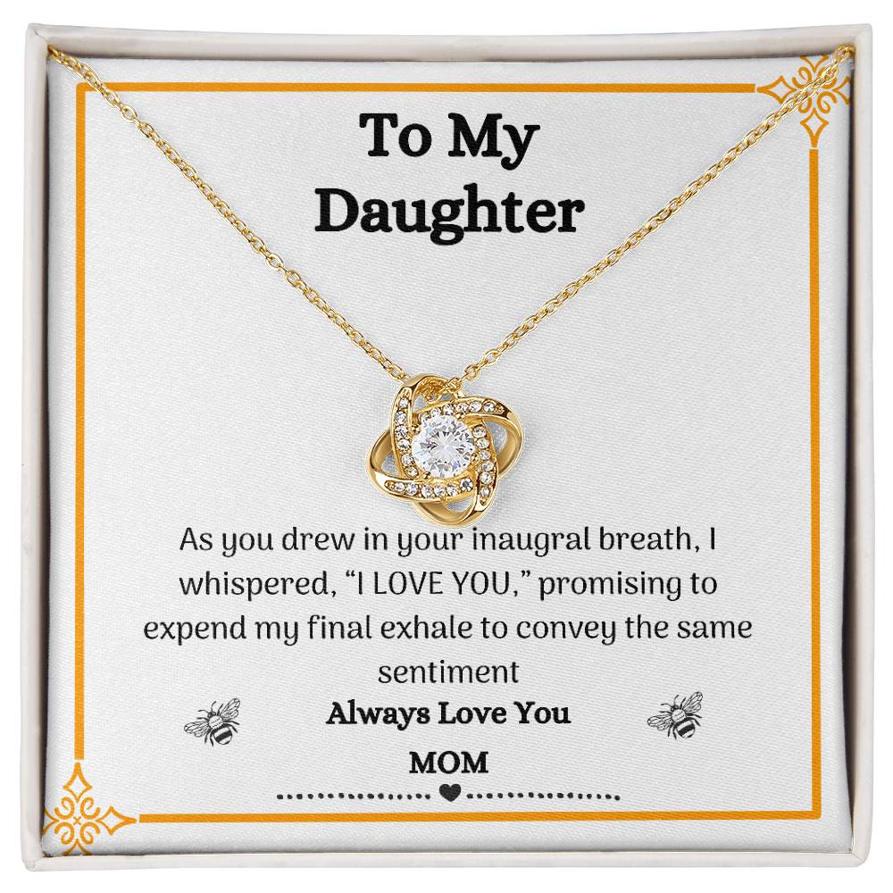 Unique Mother to Daughter Gift Necklace  – Symbolizing Enduring Love