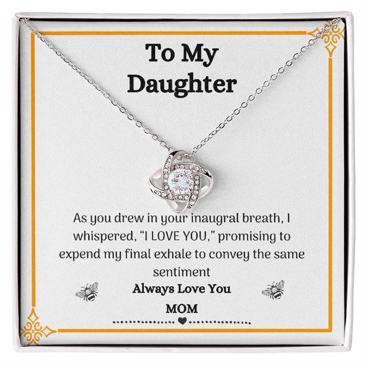 Unique Mother to Daughter Gift Necklace  – Symbolizing Enduring Love