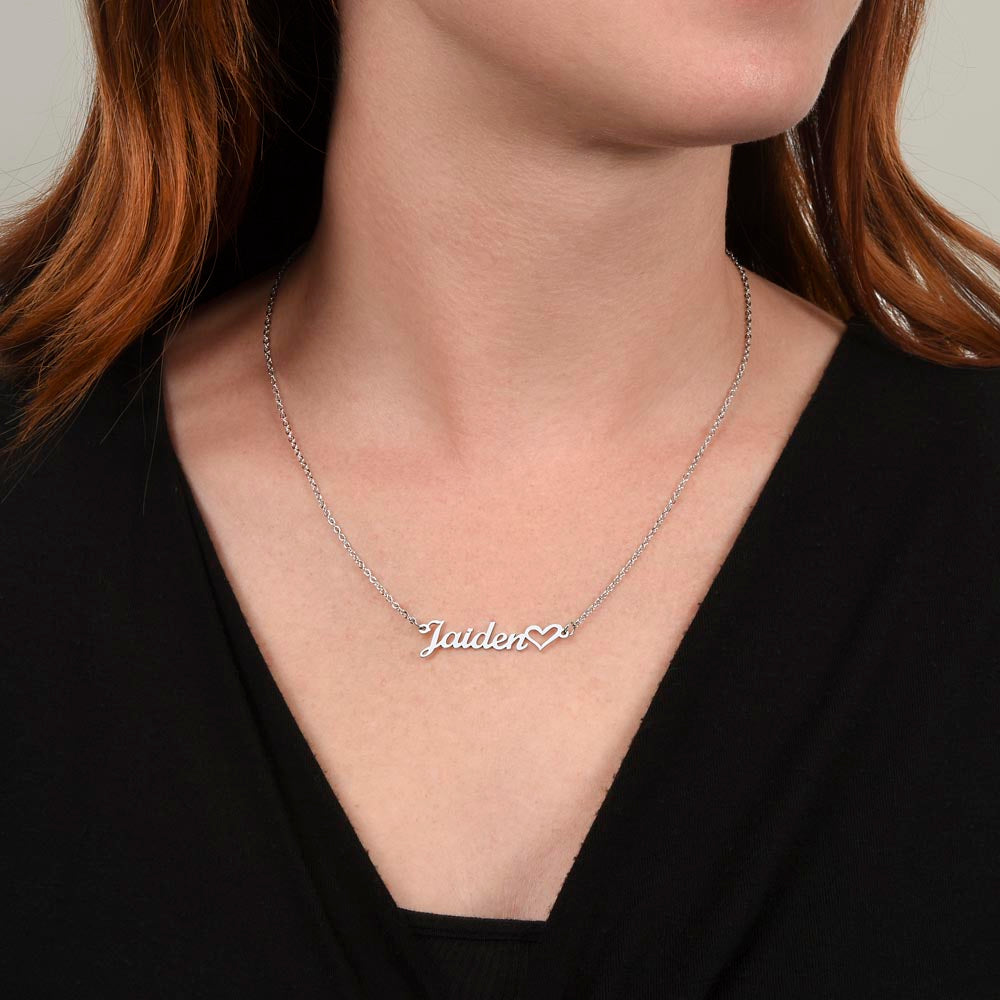 Special Daughter Gift - Personalized Name Jewelry