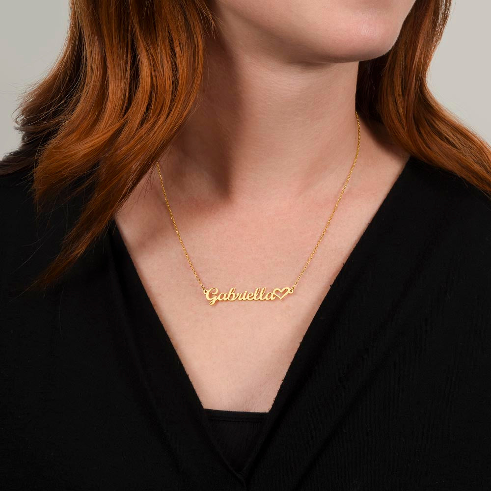 Special Daughter Gift - Personalized Name Jewelry